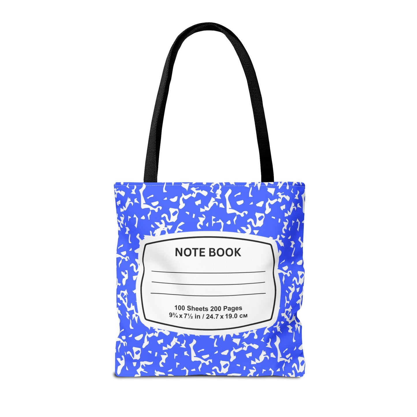 Teacher Tote Bag, School Bag, Back-to-School Accessory, Teacher Gift, Stylish Notebook Tote, Fashionable Classroom Essential, Light Blue