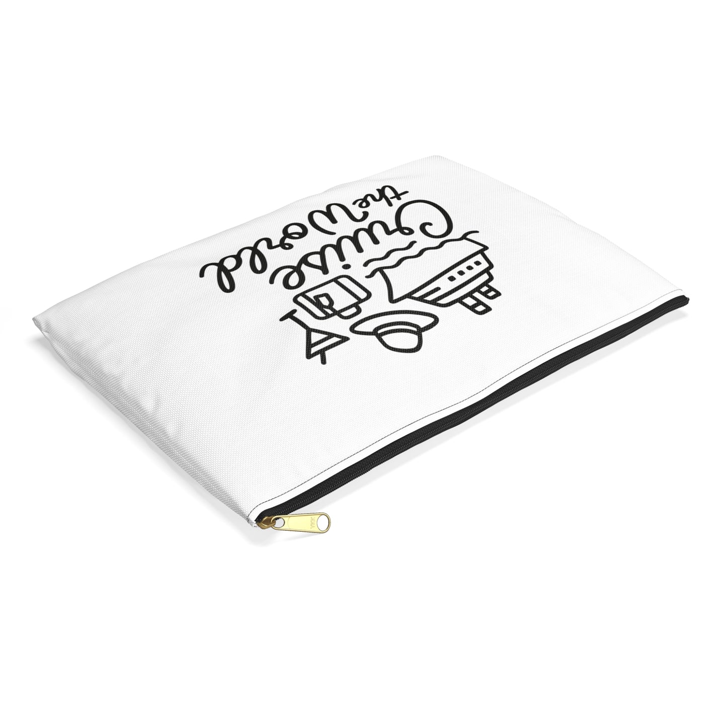 Cruise Travel Accessory Pouch - Vacation Storage Bag, Cosmetic Organizer, Cruise Gift, Beach Essentials, Travel Accessories