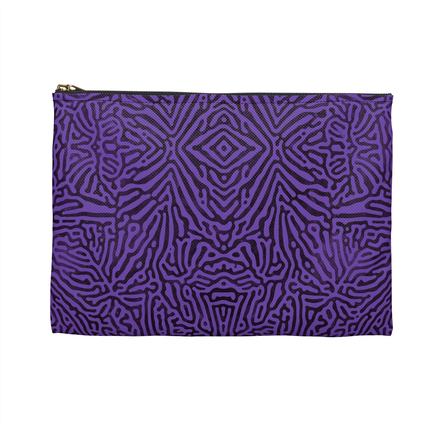 Vibrant Reusable Accessory Pouch for Travel, Yellow and Purple, Cosmetic Bag, Gift for Her, Organizing Pouch, Festival Gear