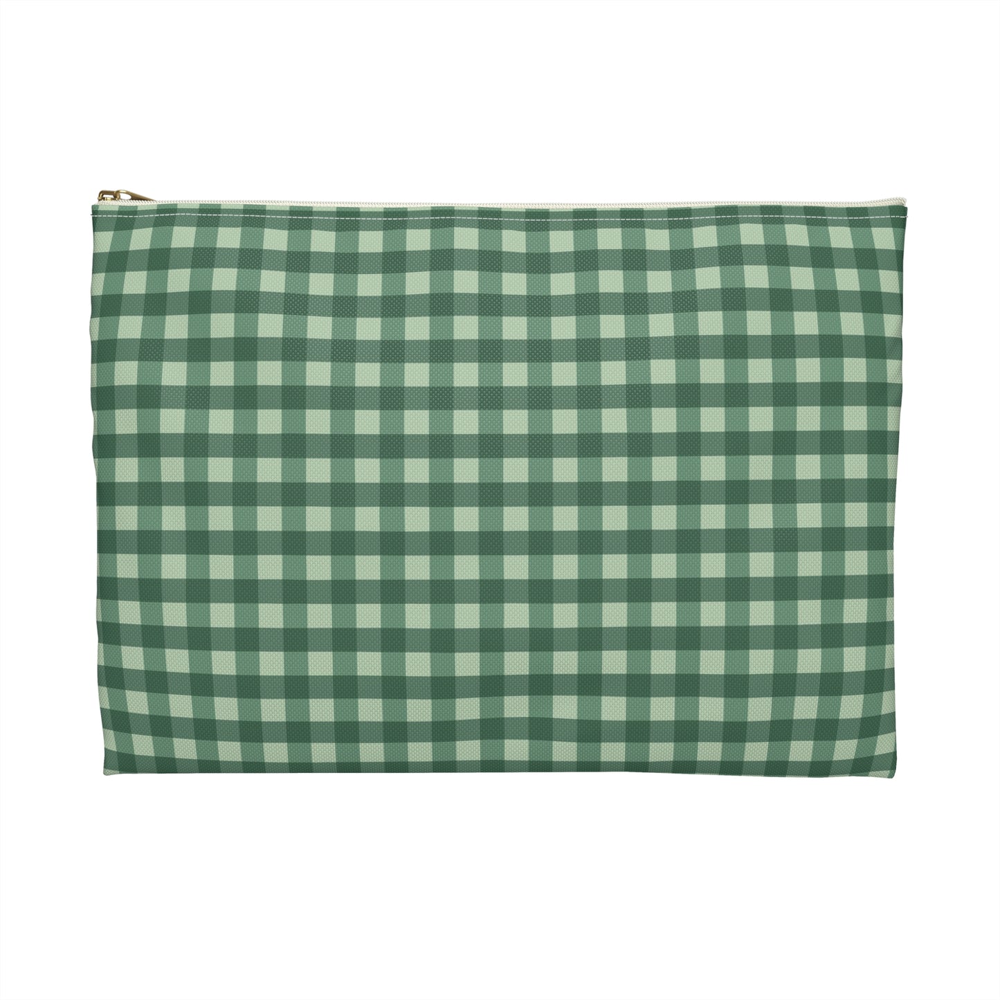 Floral & Gingham Accessory Pouch - Chic Organizing, Travel Convenience, Makeup Bag, Gift for Her, Eco-Friendly Design
