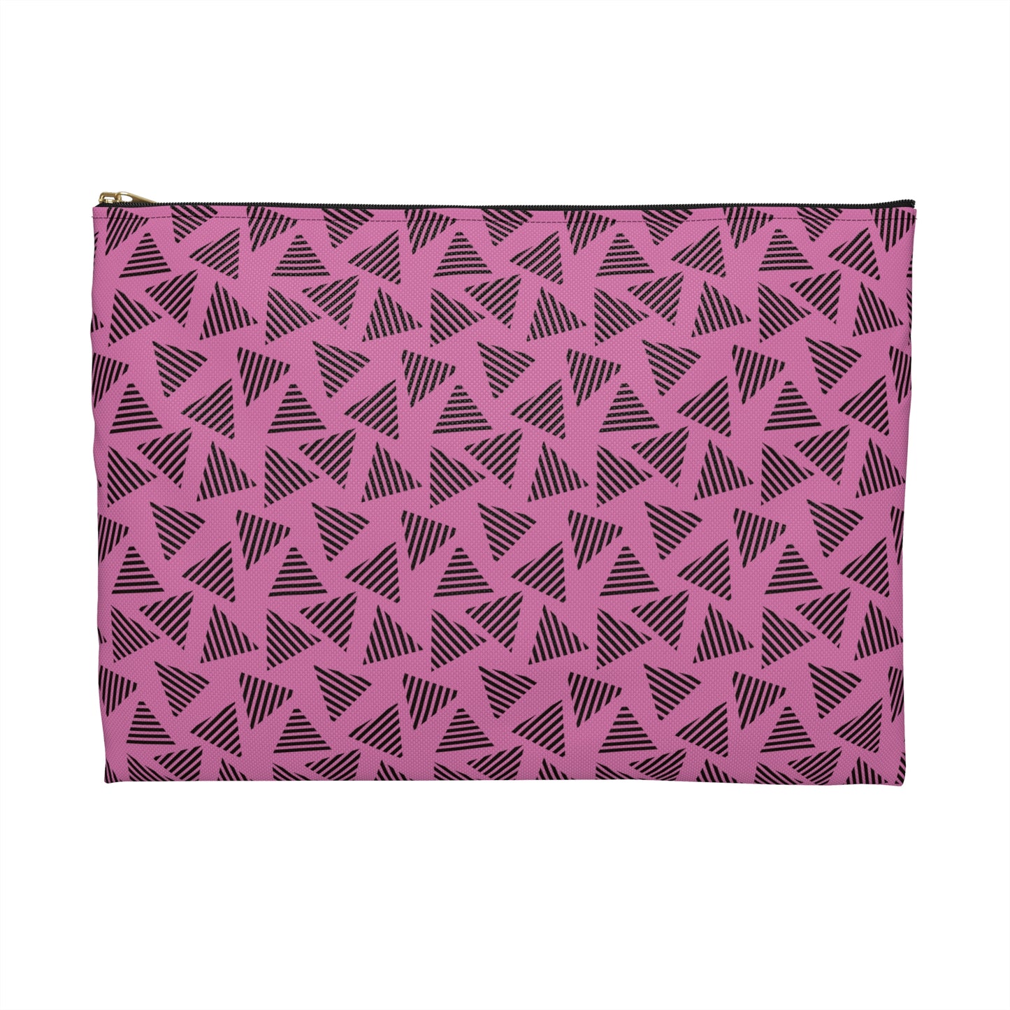 Chic Geometric Accessory Pouch for Travel, Makeup Bag, Organizer, Gift for Her, Modern Print, Daily Essentials