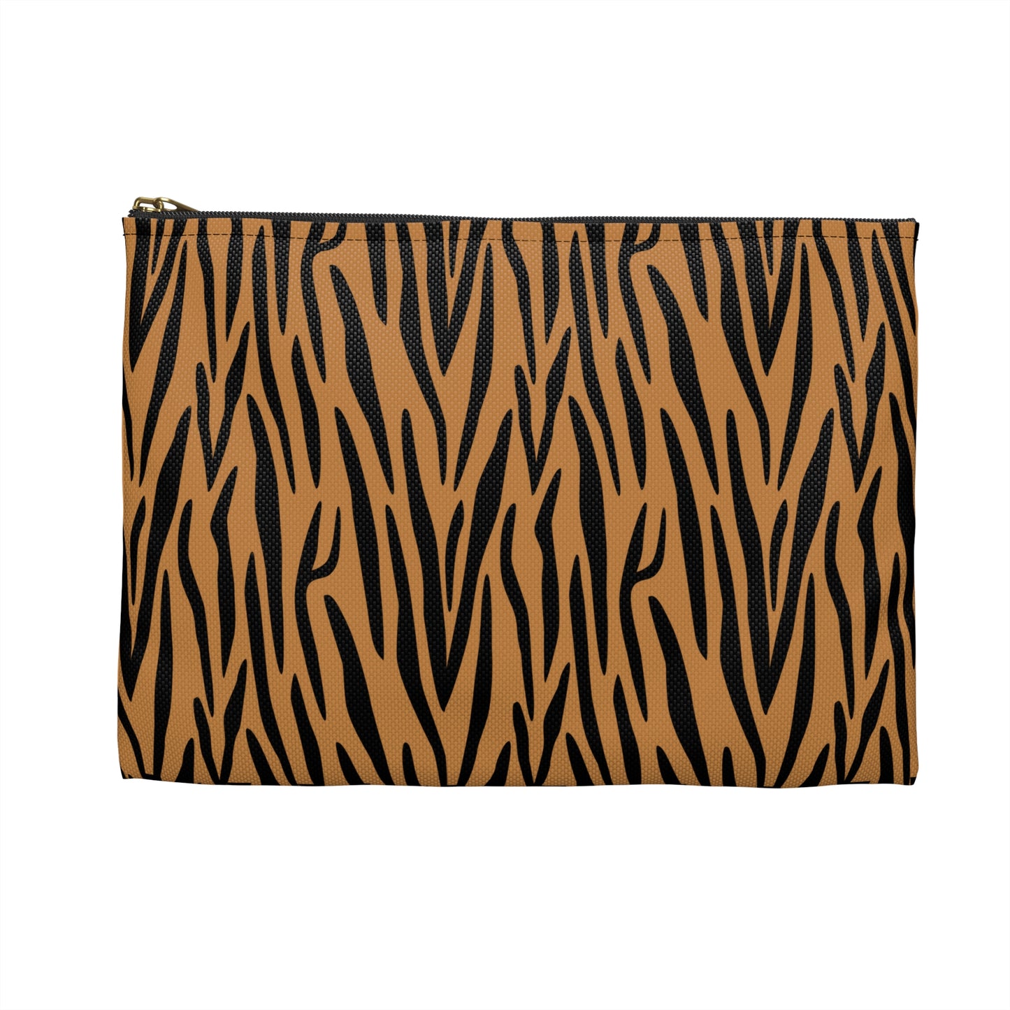 Stylish Tiger Print Accessory Pouch - Makeup Bag, Travel Organizer, Pencil Case, Gift for Animal Lovers, Wild Style