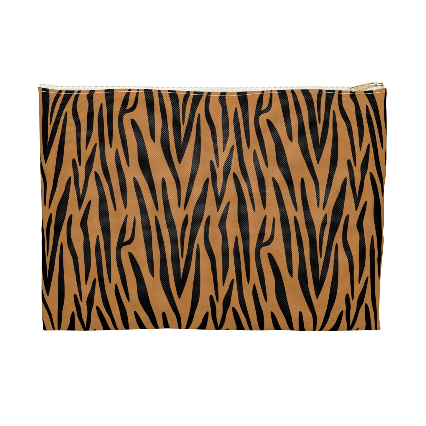 Stylish Tiger Print Accessory Pouch - Makeup Bag, Travel Organizer, Pencil Case, Gift for Animal Lovers, Wild Style