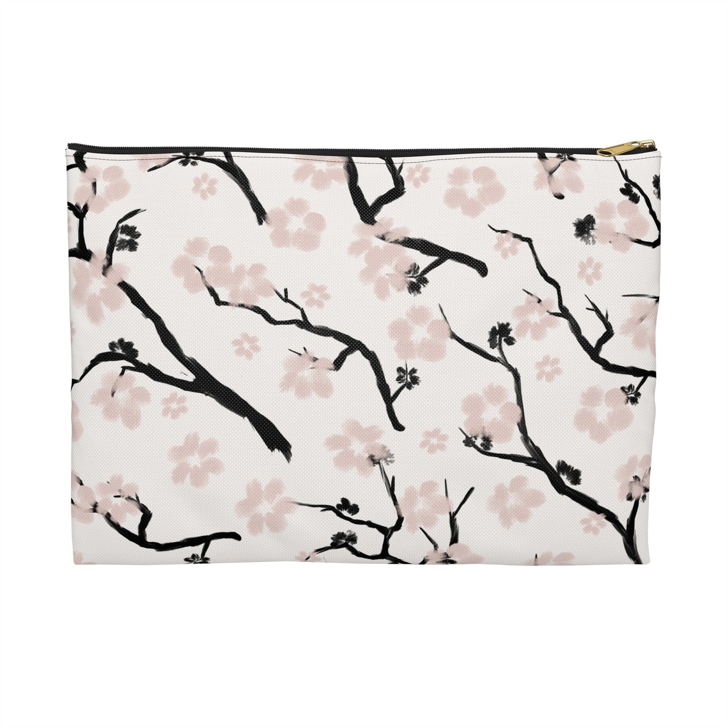 Blossom-Inspired Accessory Pouch | Floral Makeup Bag, Travel Organizer, Gift for Her, Spring Decor, Cherry Blossom Print