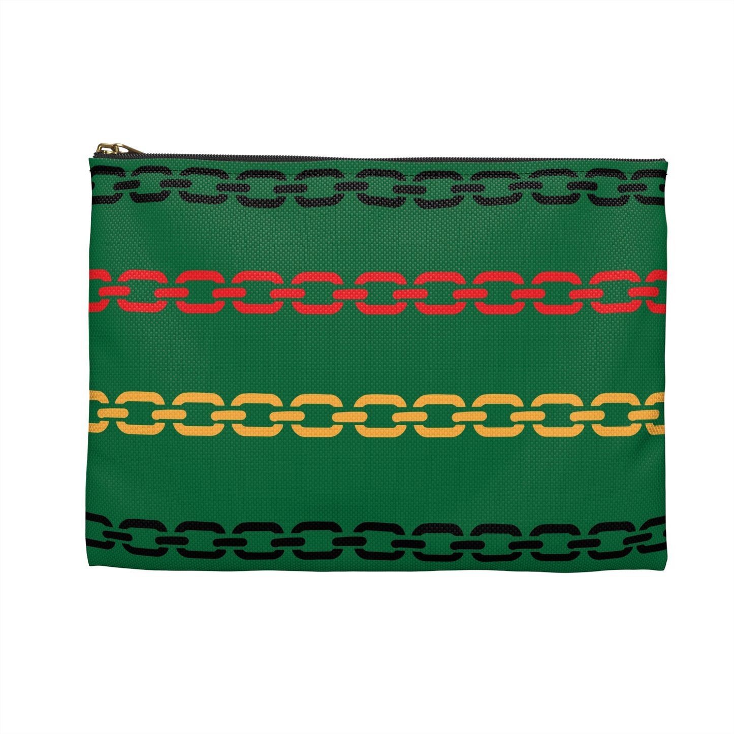 Rasta Vibes Accessory Pouch, Bohemian Makeup Bag, Ethnic Travel Case, Festival Essentials Kit, Gift for Music Lovers