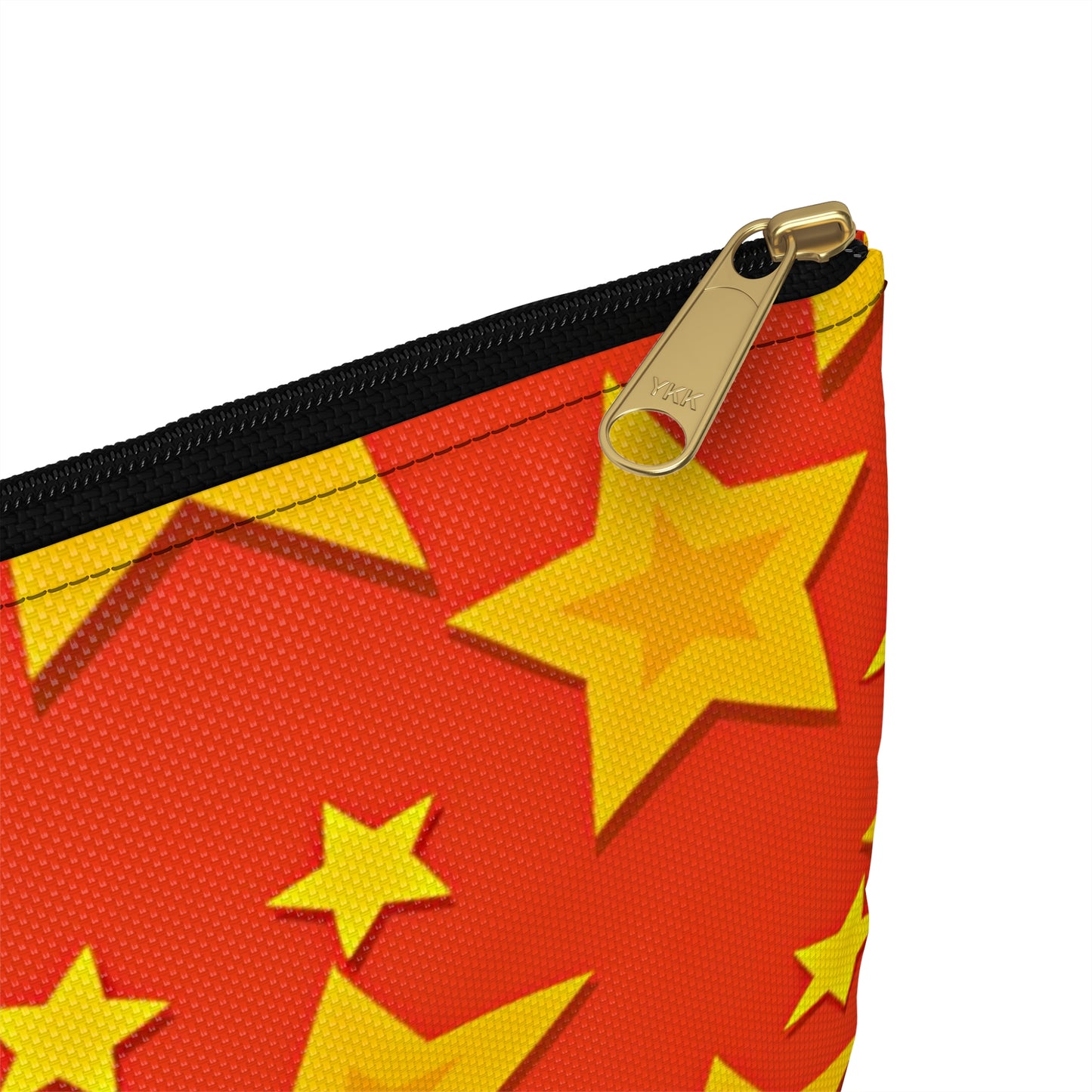 Vibrant Star Printed Accessory Pouch, Colorful Makeup Bag, Fun Travel Organizer, Cute Gift, Star-Themed Accessories