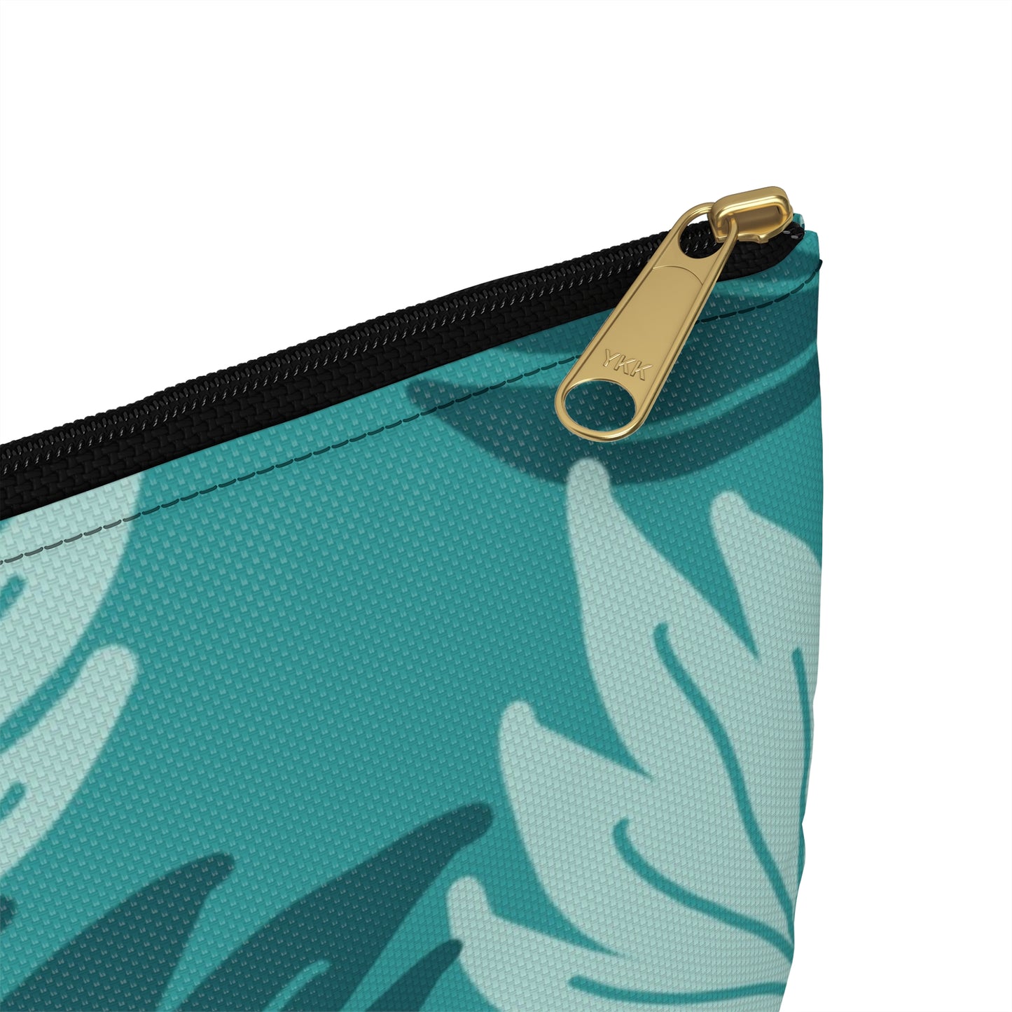 Chic Leaf Pattern Accessory Pouch for Essentials, Makeup Bag, Travel Organizer, Gifts for Her, Floral Storage