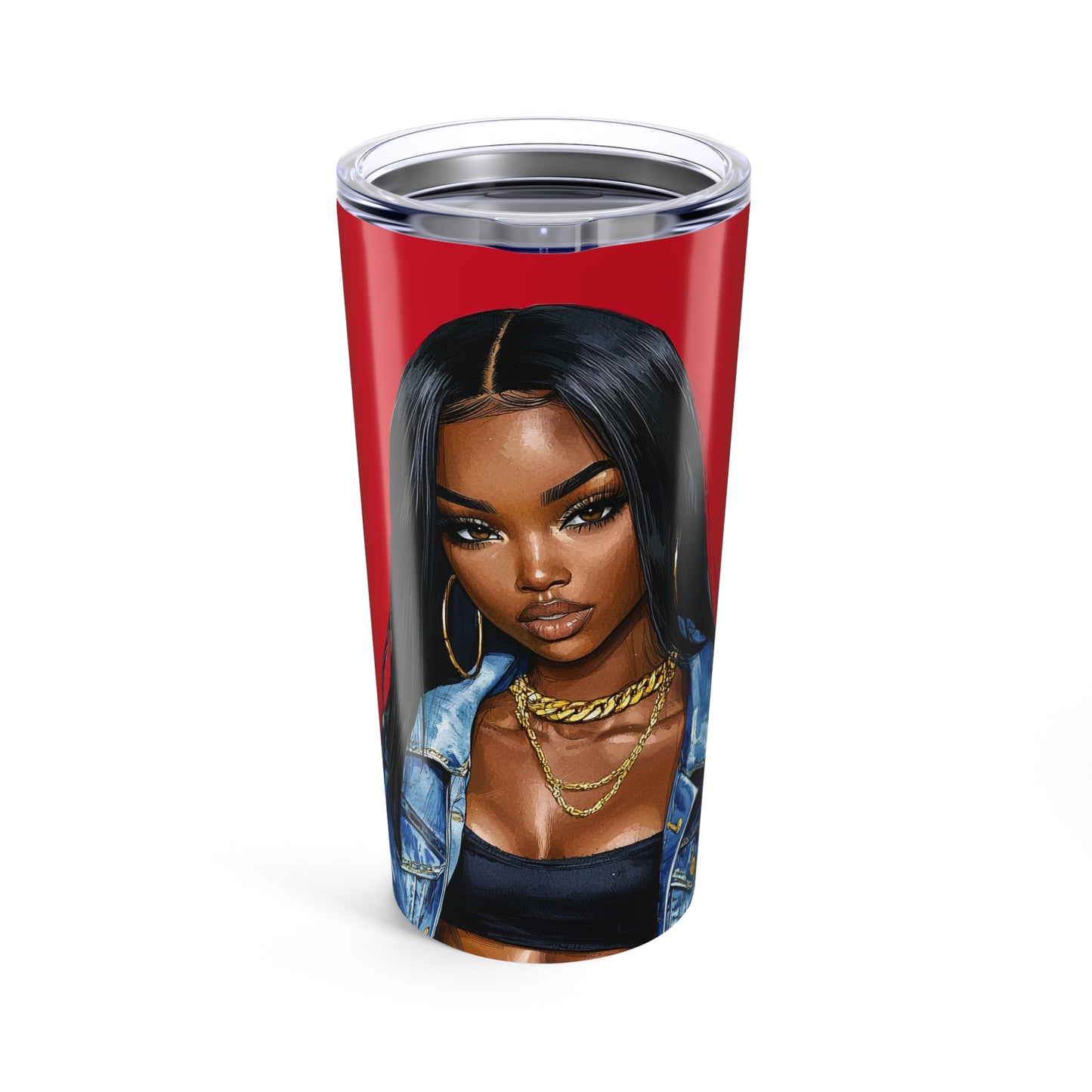 Chic Fashionista Tumbler 20oz - Stylish Insulated Drinkware, Gift for Her, Travel Mug, Personalized Cups, Trendy Drinkware