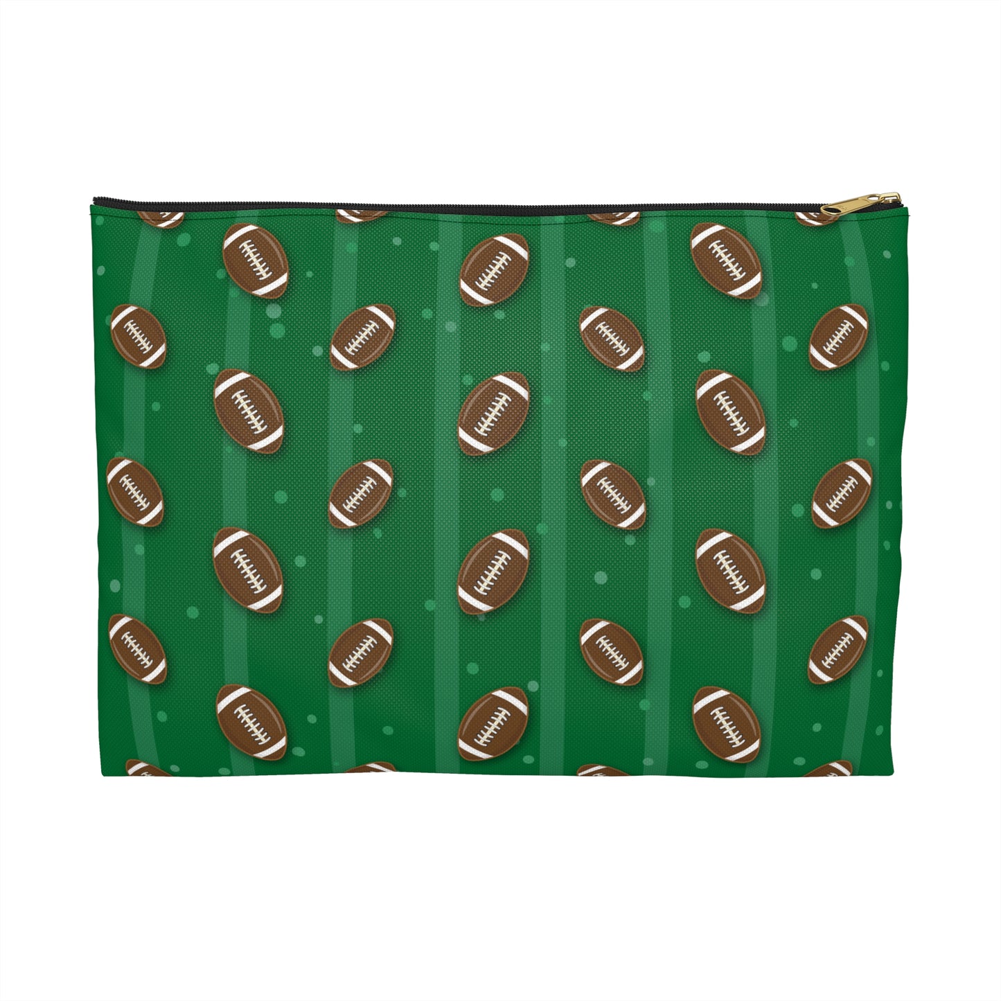 Football Fan Accessory Pouch, Sports Organizer, Football Gift, Game Day Clutch, Tailgate Essentials