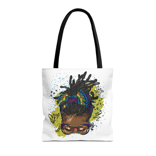 Vibrant Tote Bag, Art Tote, Eco-friendly Shopper, Stylish Handbag, Gift for Her, Everyday Use