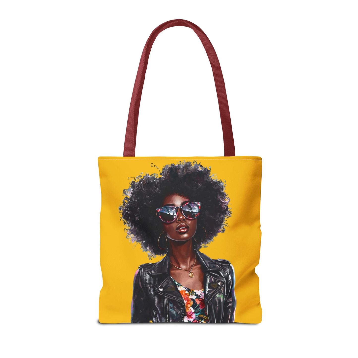 Chic African American Tote Bag, Fashionable Handbag, Eco-Friendly Shopper, Statement Bag, Gift for Her, Summer Accessory