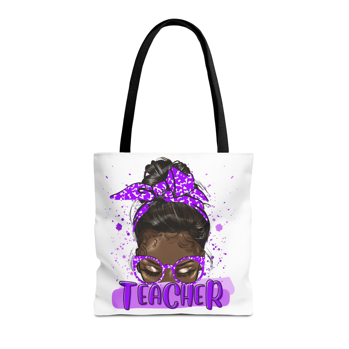 Teacher Tote Bag, Stylish Teacher Bag, Canvas Bag for Teacher Gifts, Back to School Tote, Personalized Tote Bag, Purple