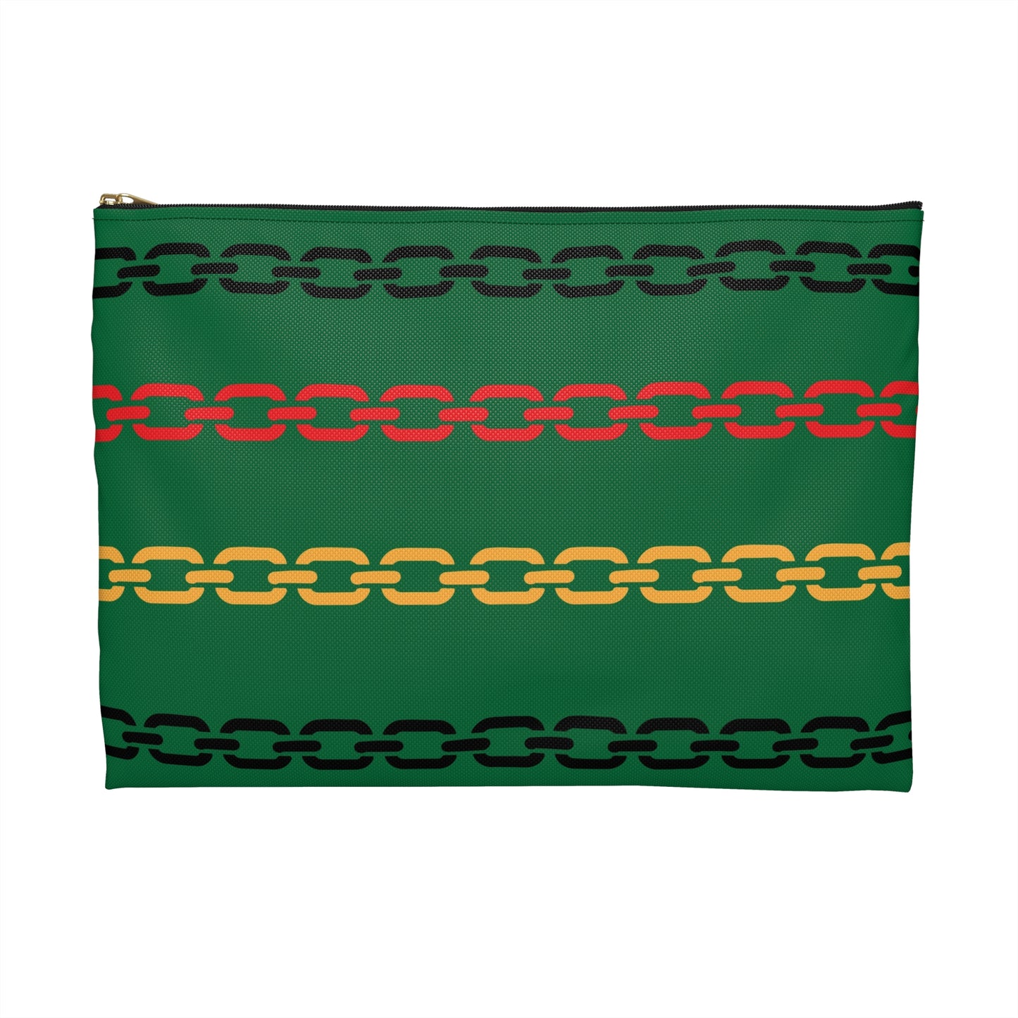 Rasta Vibes Accessory Pouch, Bohemian Makeup Bag, Ethnic Travel Case, Festival Essentials Kit, Gift for Music Lovers