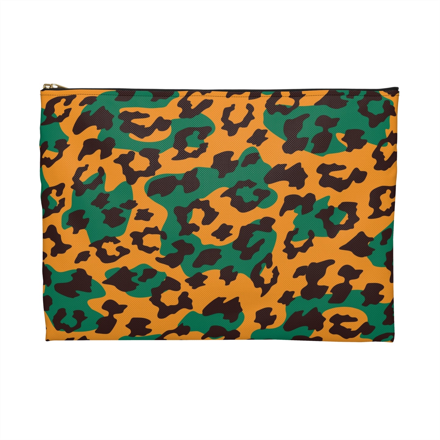 Tropical Animal Print Accessory Pouch - Jungle Vibe Organizer, Makeup Bag, Travel Clutch, Gift for Her, Boho Style