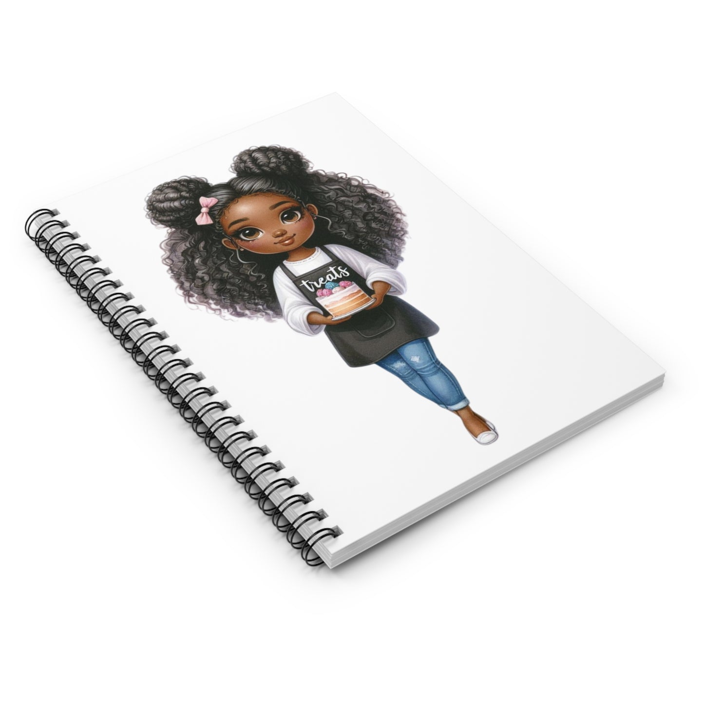 Cute Treats Spiral Notebook - Ruled Lines for Baking Lovers