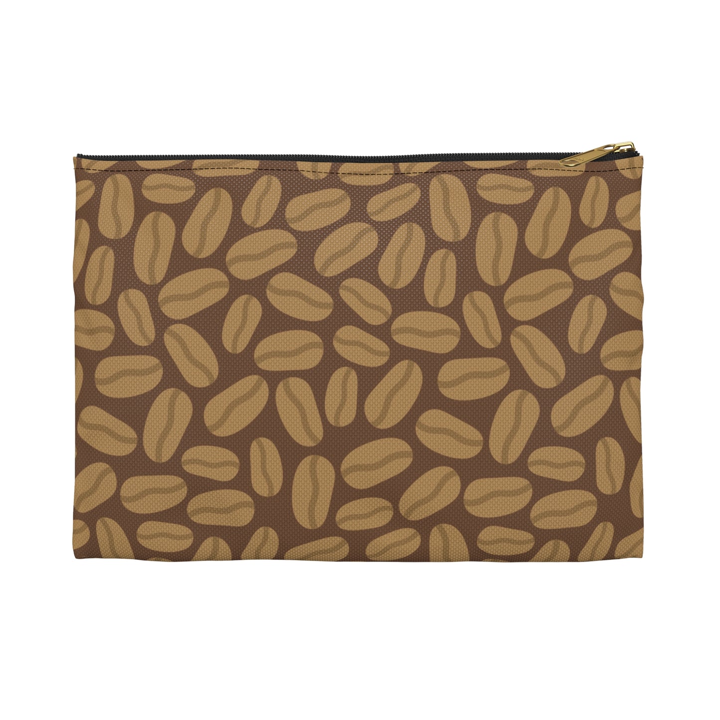 Coffee Bean Accessory Pouch – Perfect Gift for Coffee Lovers, Makeup Bag, Travel Organizer, Festival Essentials, Eco-Friendly Storage