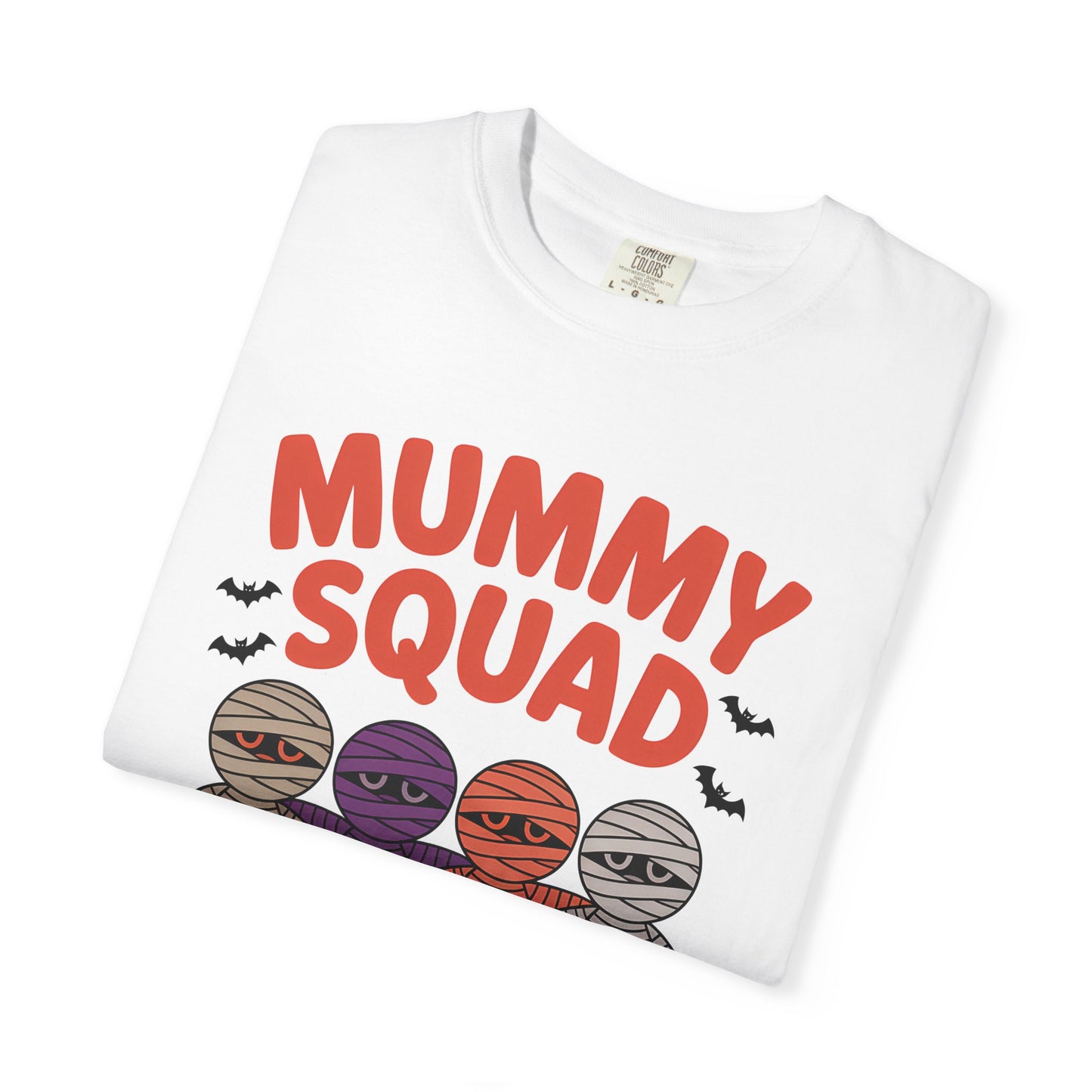 Mummy Squad Unisex T-shirt | Halloween Tee, Mummy Themed Shirt, Spooky Squad Shirt, Fall Festival Shirt, Fun Family Costume