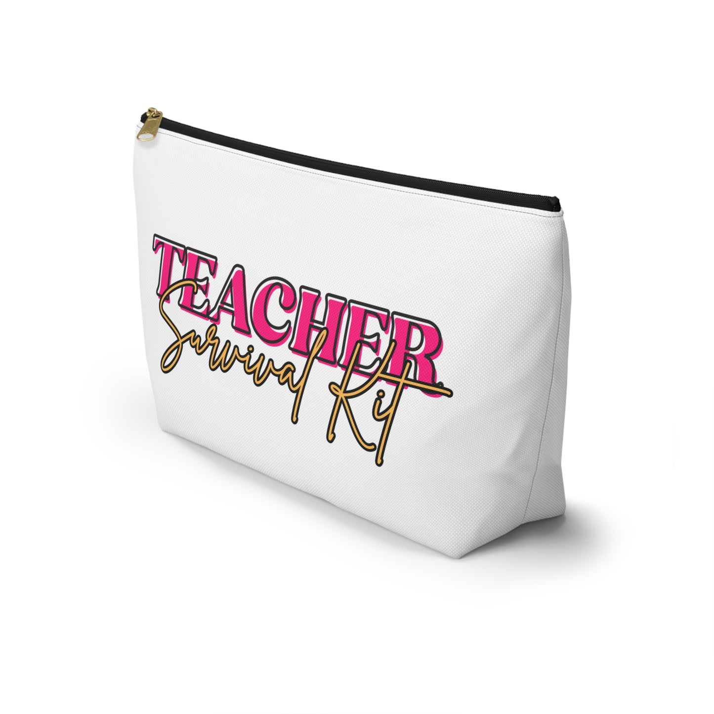 Teacher Survival Kit Accessory Pouch | Perfect Gift for Educators, Classroom Supplies, Organization, Back to School, Teacher Appreciation