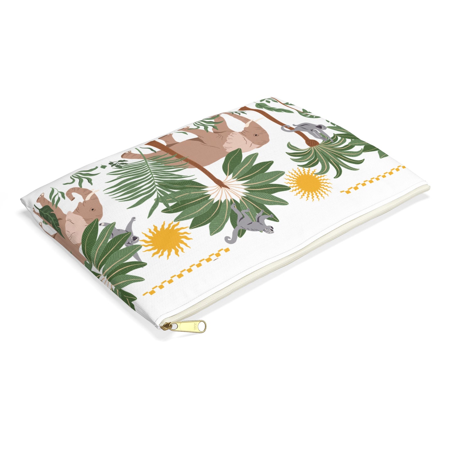 Vibrant Boho Accessory Pouch for Travel, Makeup Bag, Gift for Her, Organizer, Artistic Storage