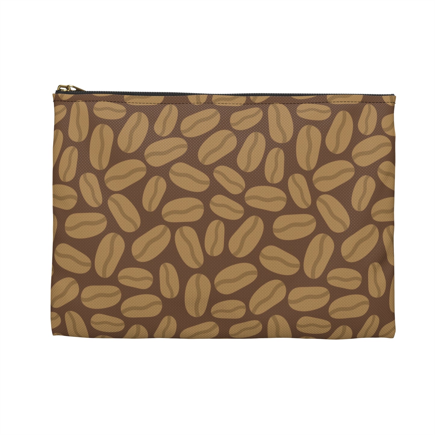 Coffee Bean Accessory Pouch – Perfect Gift for Coffee Lovers, Makeup Bag, Travel Organizer, Festival Essentials, Eco-Friendly Storage