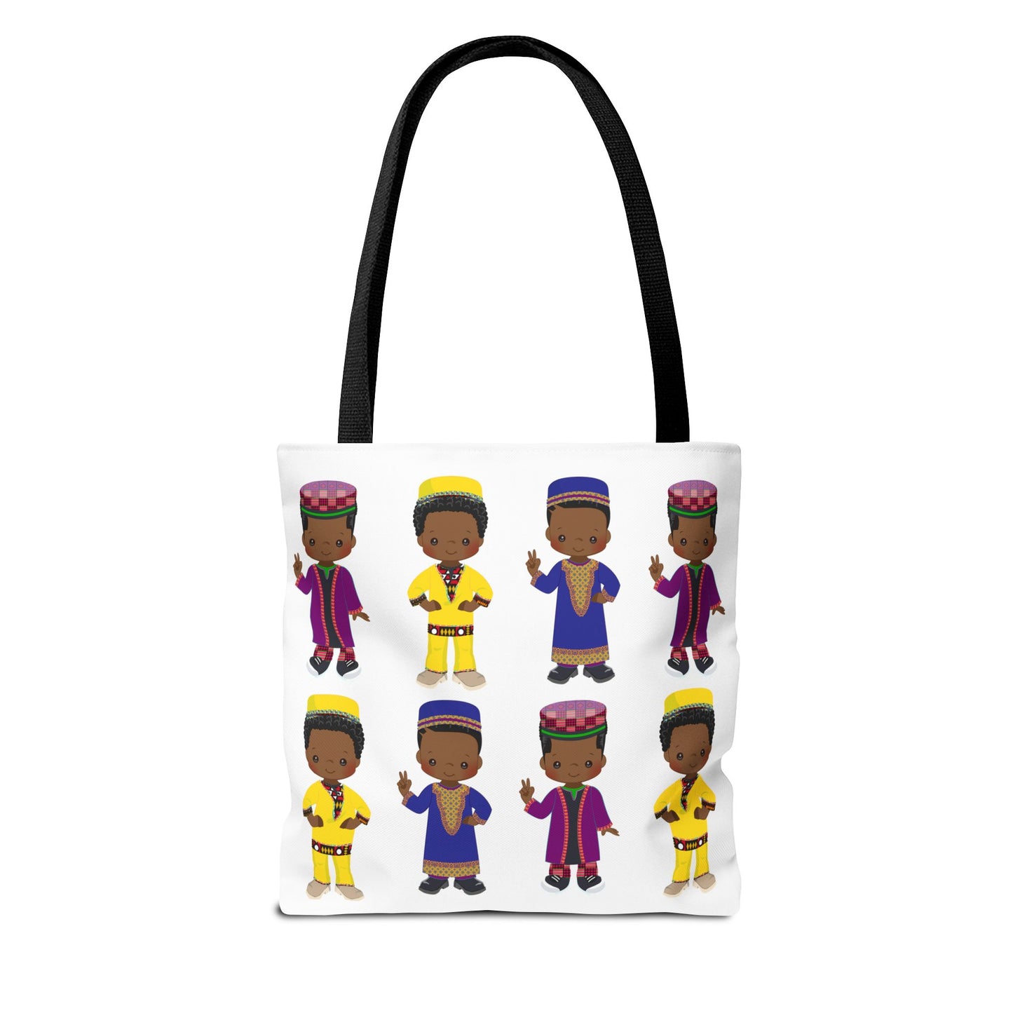 Vibrant Cultural Tote Bag, African Print Bag, Eco-Friendly Shopping Tote, Unique Gift for Her, Travel & Everyday Use
