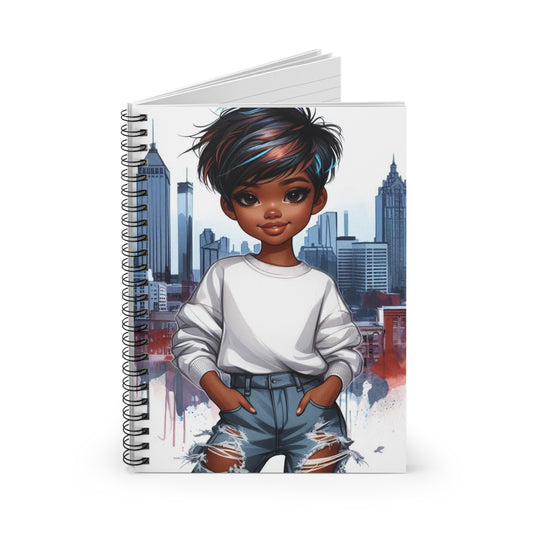Urban Chic Spiral Notebook - Inspirational Art for Creative Minds