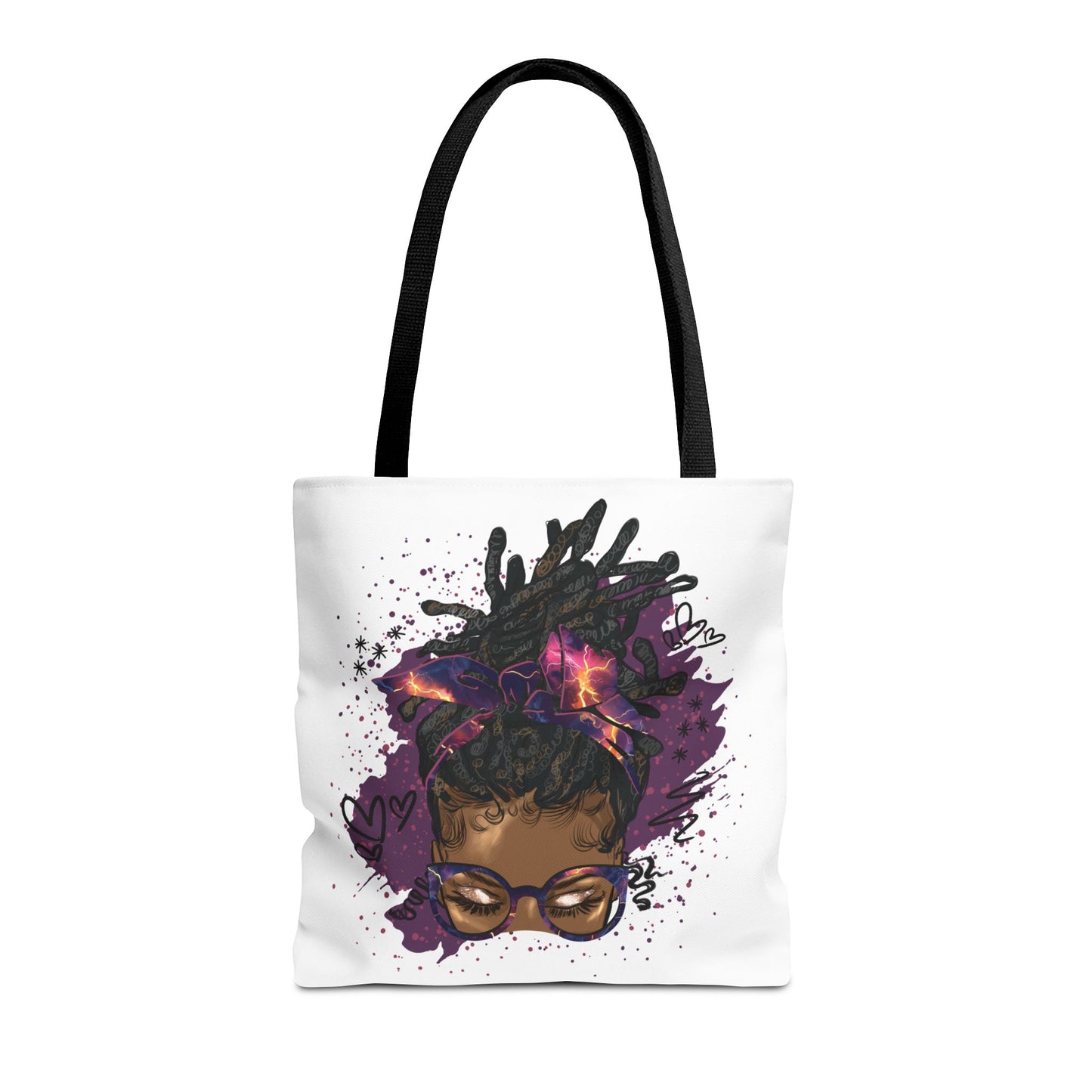 Vibrant AOP Tote Bag for Trendy Fashion, Stylish Carry-All, Gift for Friends, Art Lover's Tote, Festival Essential