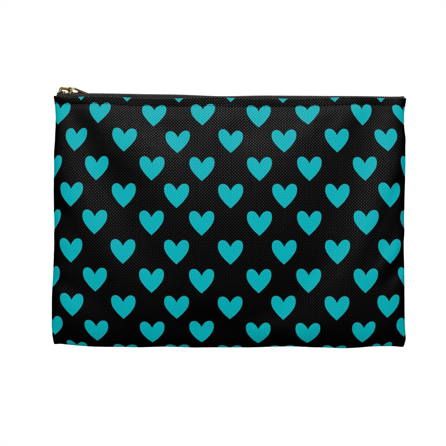 Heart Print Accessory Pouch, Zipper Bag, Makeup Organizer, Travel Essentials, Cute Gifts for Her, Valentine's Day, Everyday Use
