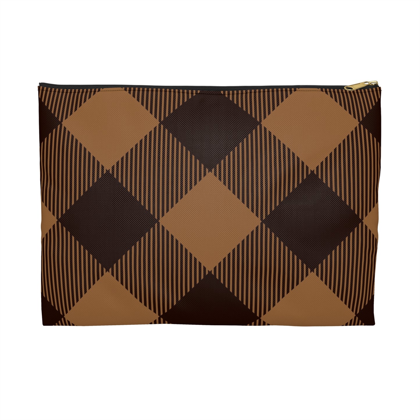 Chic Plaid Accessory Pouch, Fashionable Makeup Bag, Stylish Organizing Tote, Perfect Gift for Her, Ideal for Travel and Daily Use