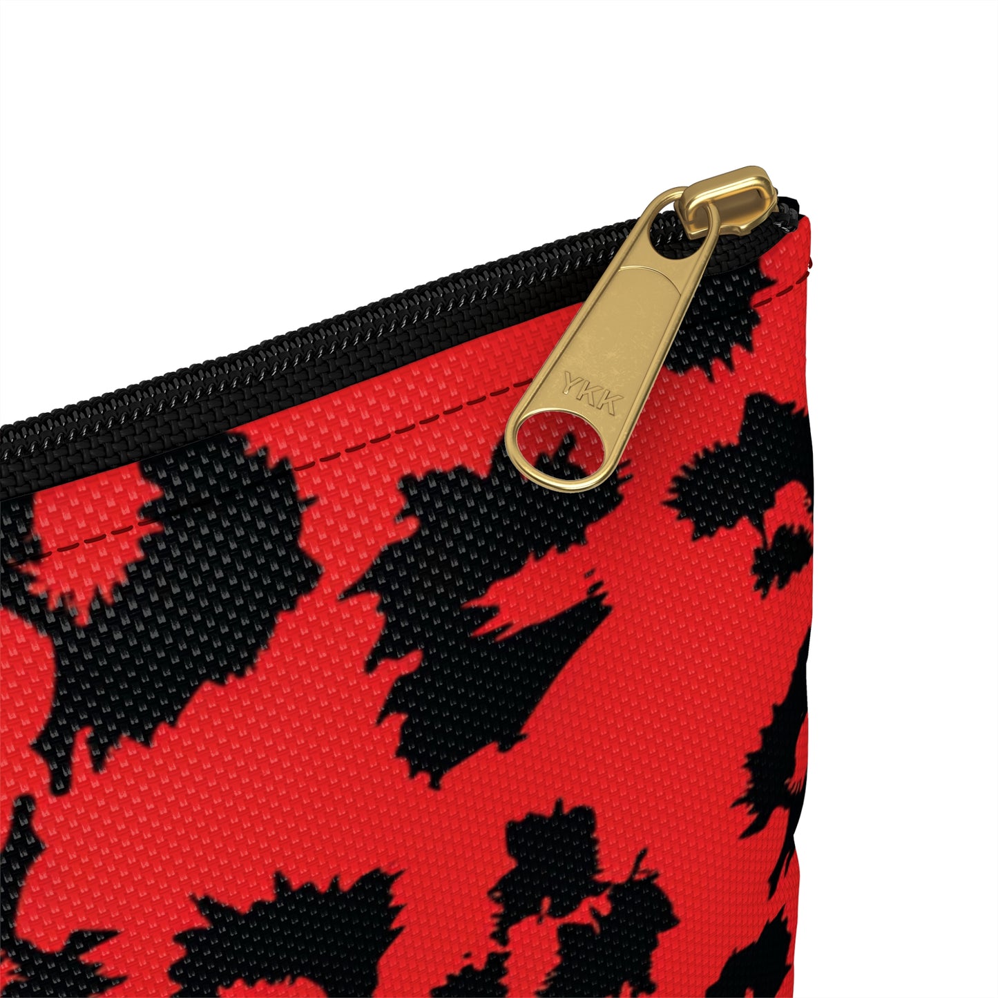 Bold Leopard Print Accessory Pouch, Makeup Bag, Travel Organizer, Clutch, Pencil Case, Gift for Her