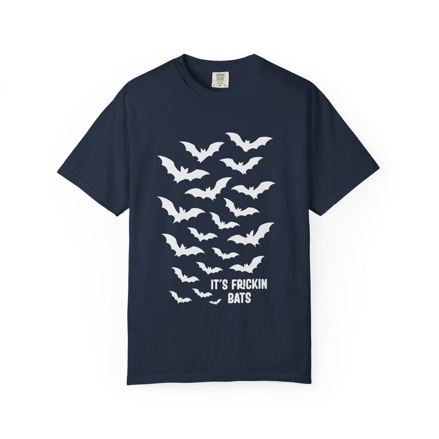 Halloween Bat T-Shirt, Spooky Unisex T-Shirt, Funny Graphic Tee, Fall Apparel, Perfect for Halloween Parties, Gift for Bat Lovers