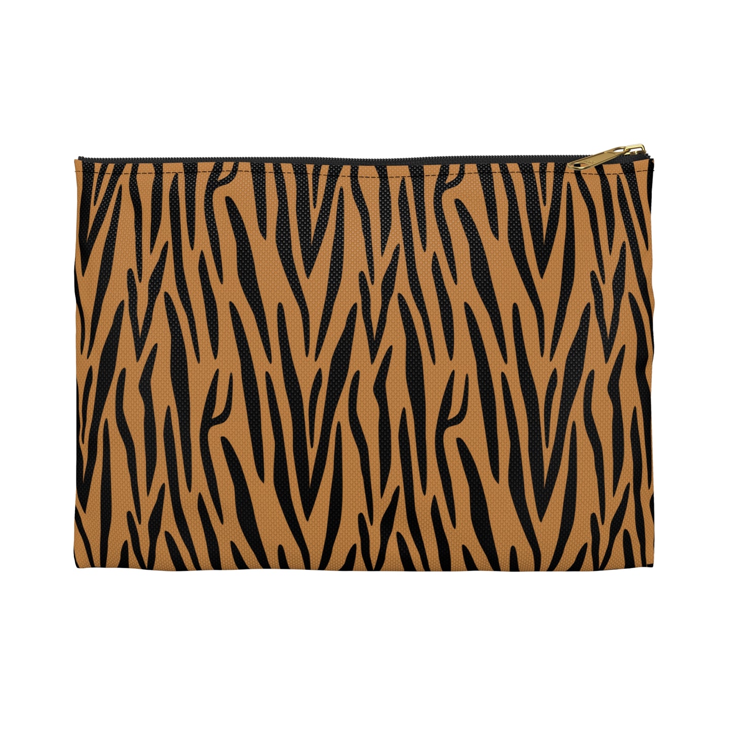 Stylish Tiger Print Accessory Pouch - Makeup Bag, Travel Organizer, Pencil Case, Gift for Animal Lovers, Wild Style