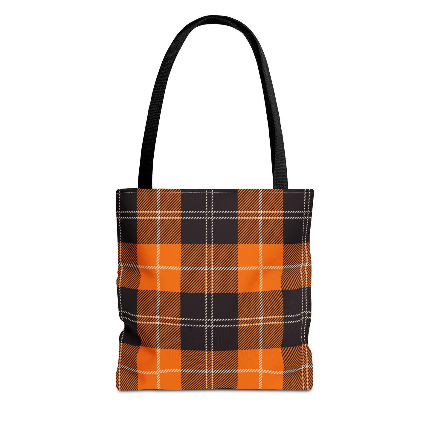 Autumn Plaid Tote Bag, Stylish Shopping Bag, Seasonal Carryall, Trendy Gift for Her, Fall Fashion Accessory