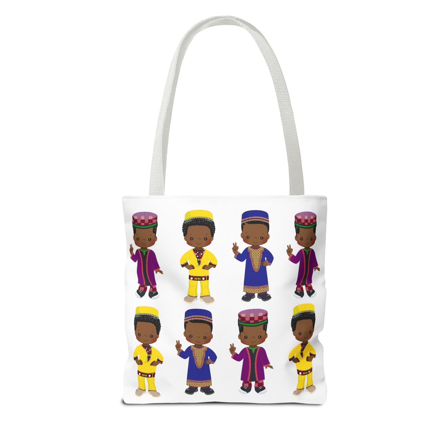 Vibrant Cultural Tote Bag, African Print Bag, Eco-Friendly Shopping Tote, Unique Gift for Her, Travel & Everyday Use