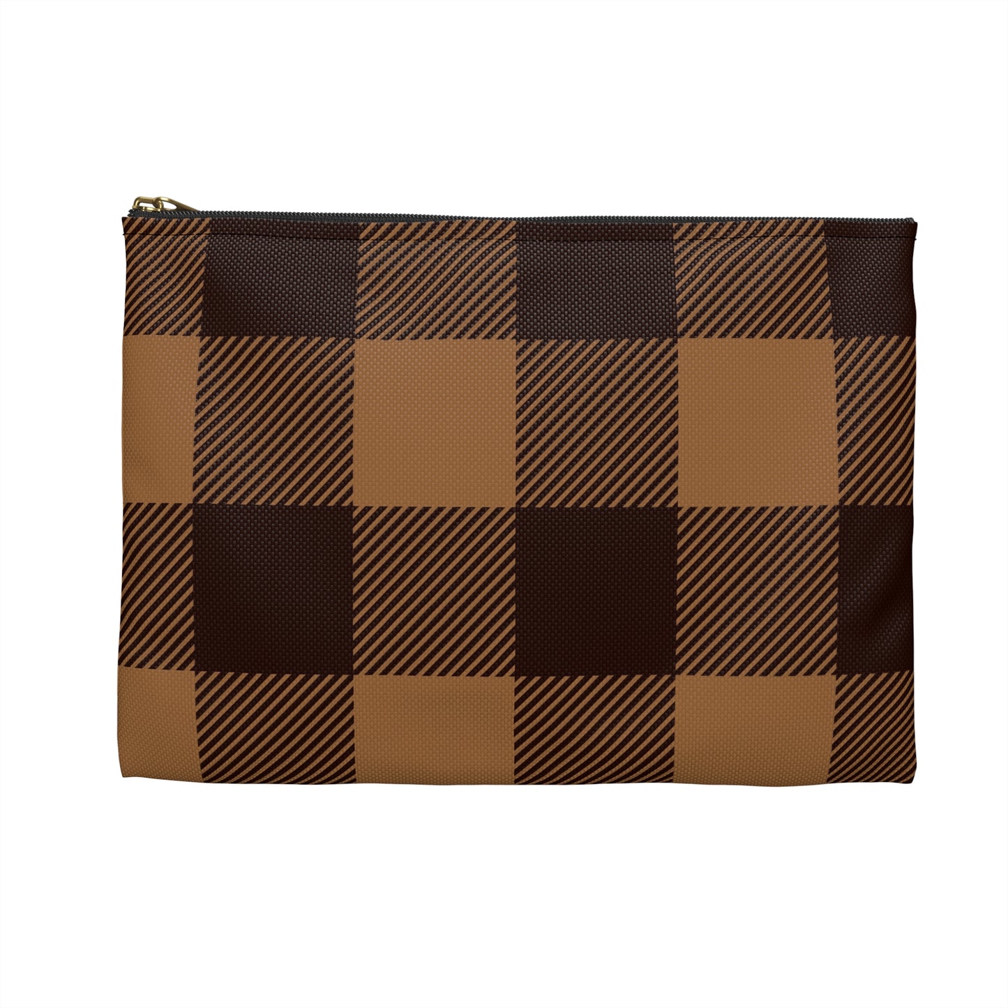 Chic Plaid Accessory Pouch, Fashionable Makeup Bag, Stylish Organizing Tote, Perfect Gift for Her, Ideal for Travel and Daily Use