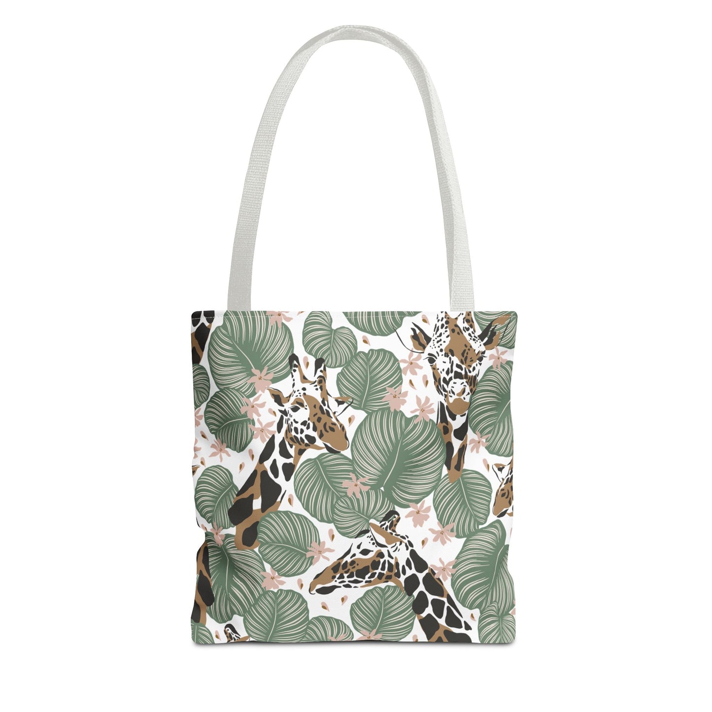 Stylish Jungle Tote Bag, Giraffe Print Carryall, Eco-Friendly Shopping Bag, Perfect for Animal Lovers, Gift for Nature Enthusiasts