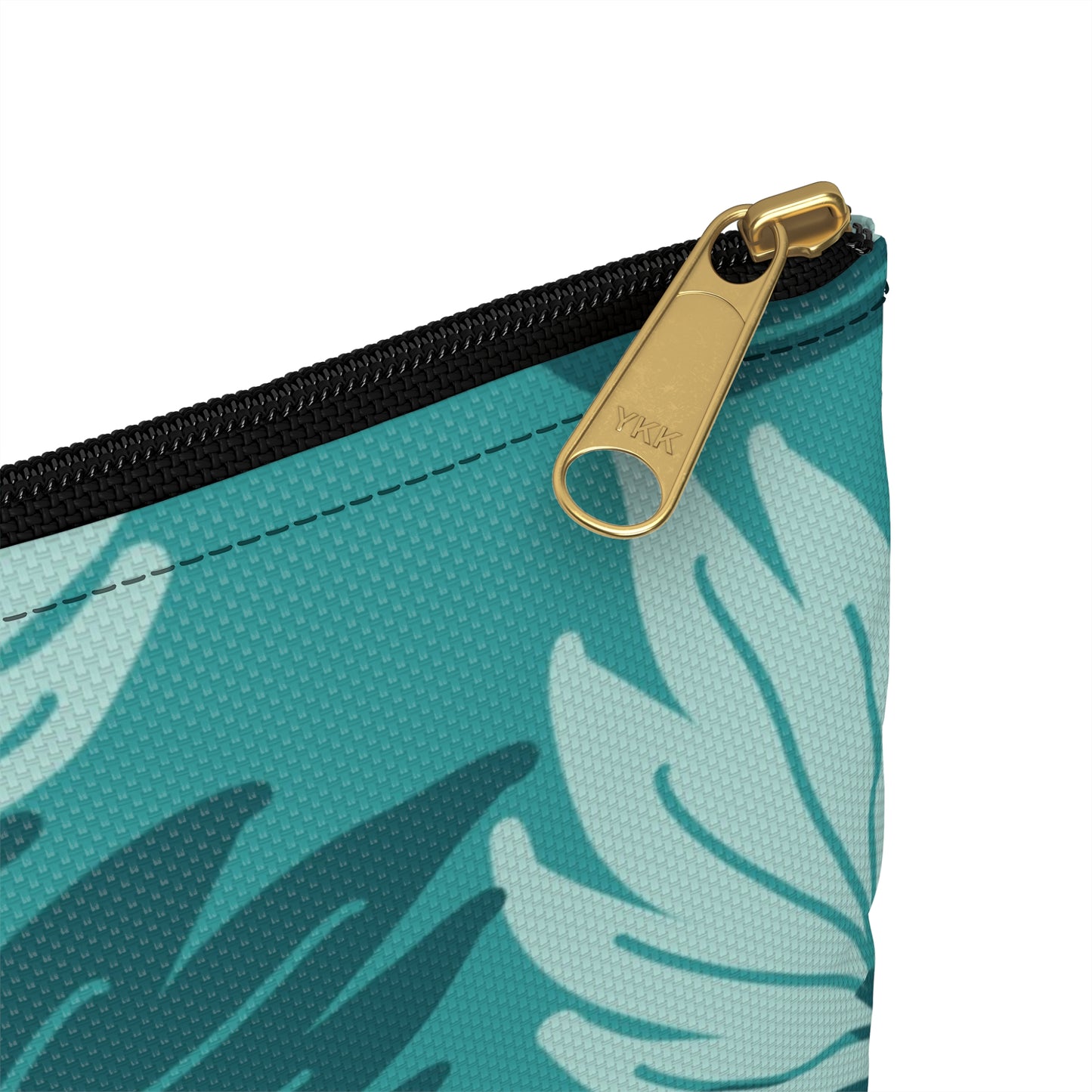 Chic Leaf Pattern Accessory Pouch for Essentials, Makeup Bag, Travel Organizer, Gifts for Her, Floral Storage