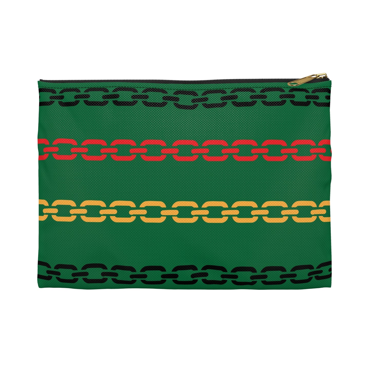 Rasta Vibes Accessory Pouch, Bohemian Makeup Bag, Ethnic Travel Case, Festival Essentials Kit, Gift for Music Lovers