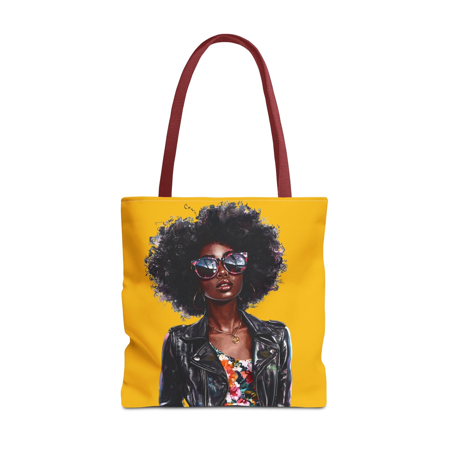 Chic African American Tote Bag, Fashionable Handbag, Eco-Friendly Shopper, Statement Bag, Gift for Her, Summer Accessory