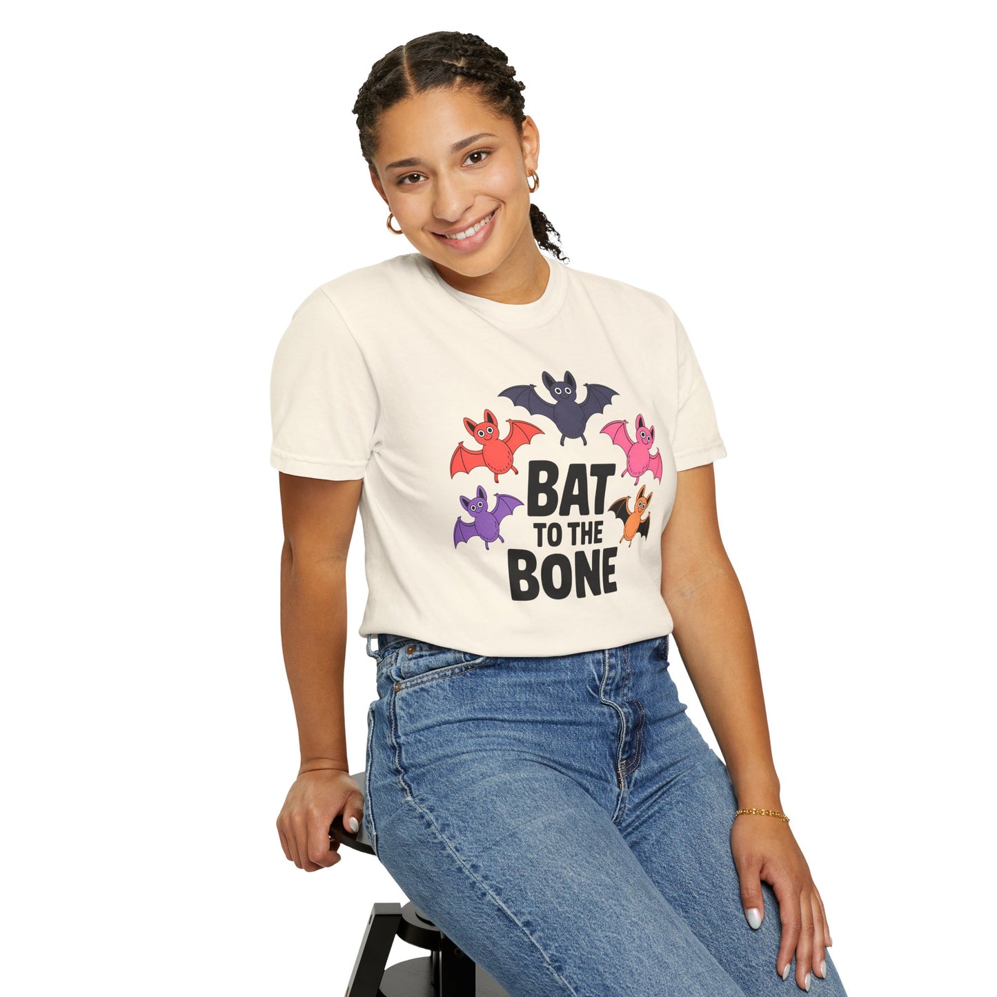 Halloween Bat Graphic T-Shirt, Funny Halloween Tee, Unisex Halloween Shirt, Gift for Halloween Lovers, Spooky Season Apparel