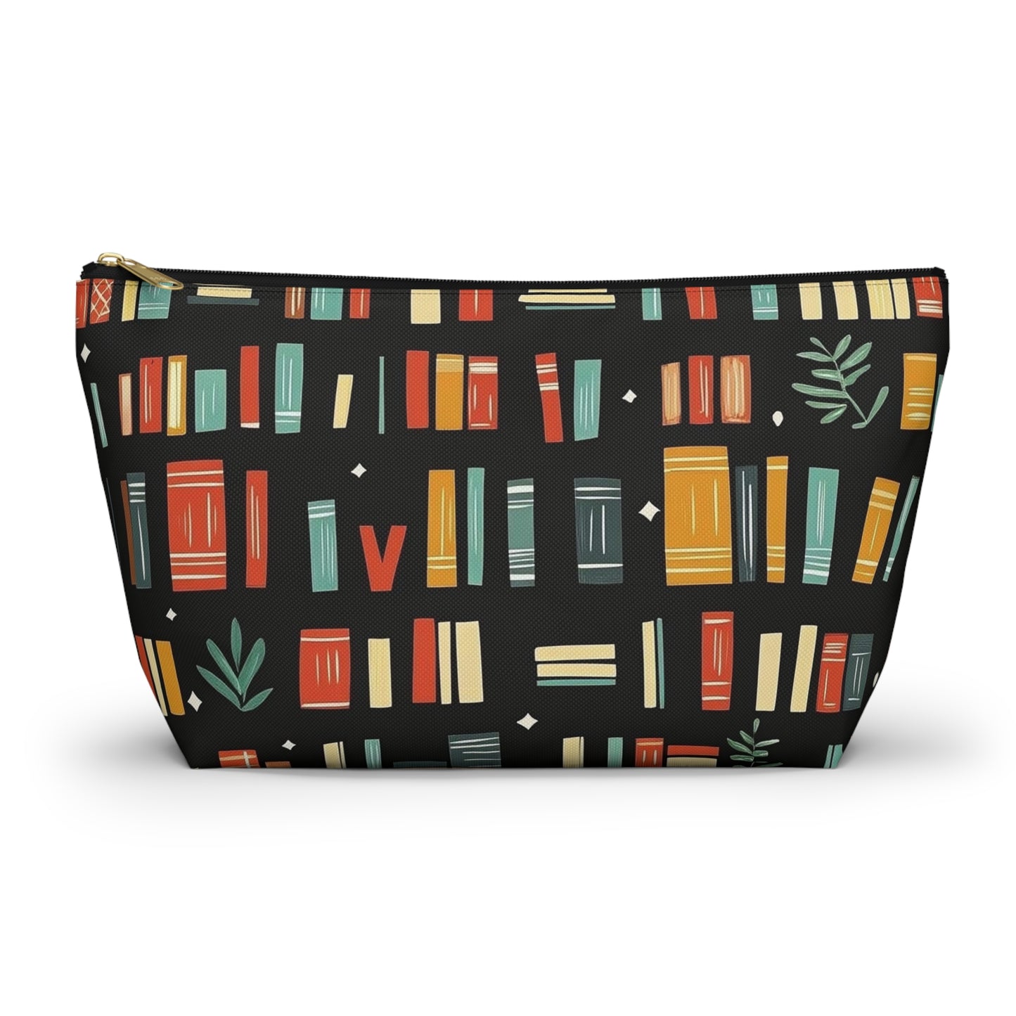 Book Lover's Accessory Pouch - Perfect for Organizing, Artsy Gift for Readers, Cute Pencil Case, Makeup Bag, Gift for Writers