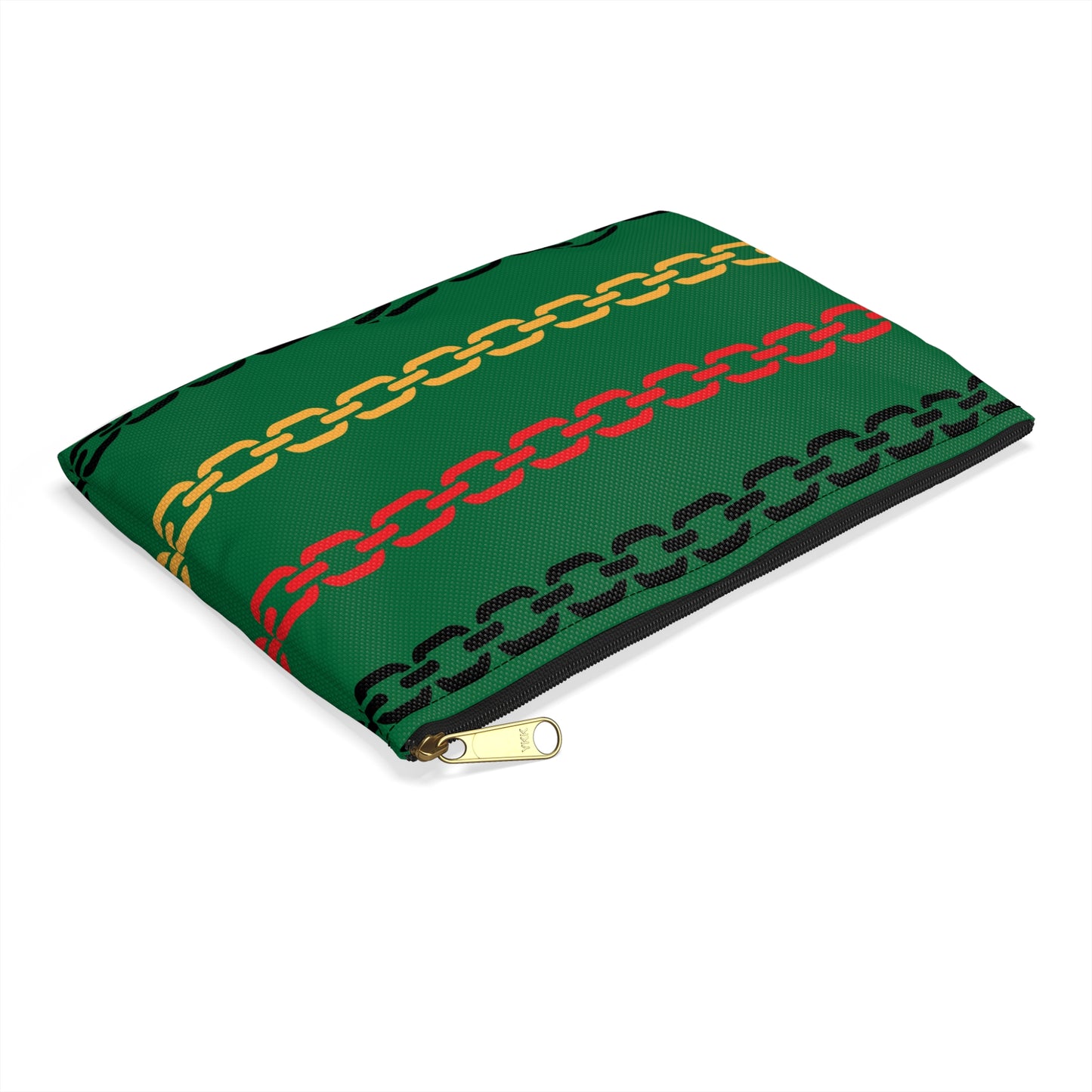 Rasta Vibes Accessory Pouch, Bohemian Makeup Bag, Ethnic Travel Case, Festival Essentials Kit, Gift for Music Lovers