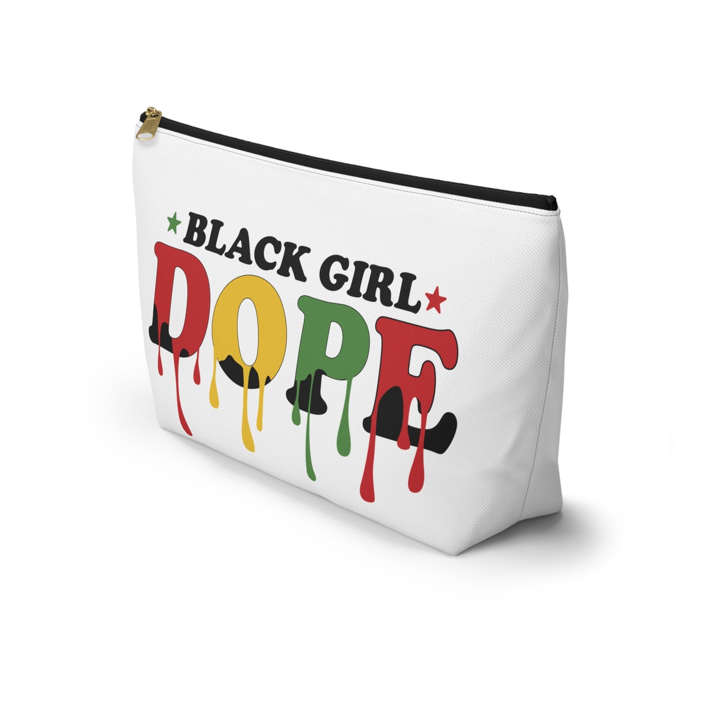 Bold Statement Accessory Pouch, Creative Makeup Bag, Black Girl Magic Organizer, Gifts for Her, Travel Essentials, Festival Style