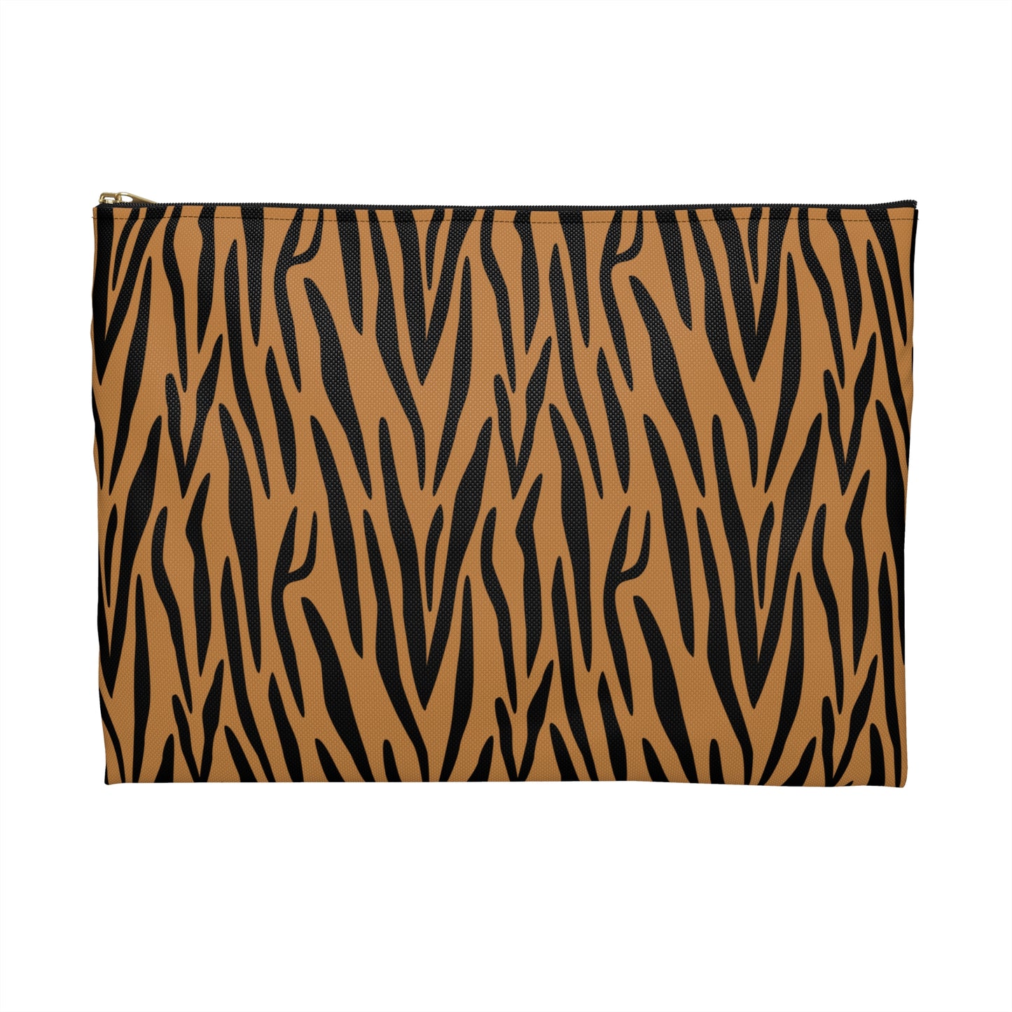 Stylish Tiger Print Accessory Pouch - Makeup Bag, Travel Organizer, Pencil Case, Gift for Animal Lovers, Wild Style