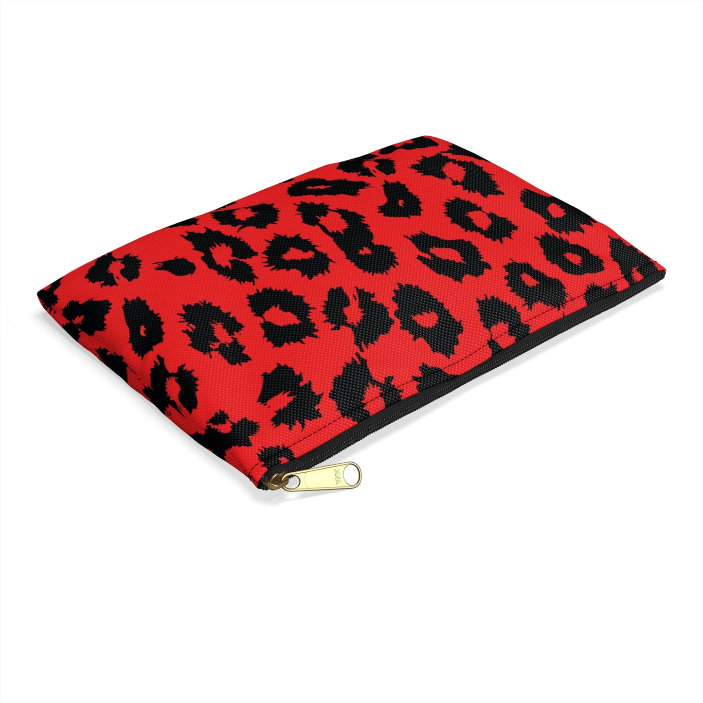 Bold Leopard Print Accessory Pouch, Makeup Bag, Travel Organizer, Clutch, Pencil Case, Gift for Her