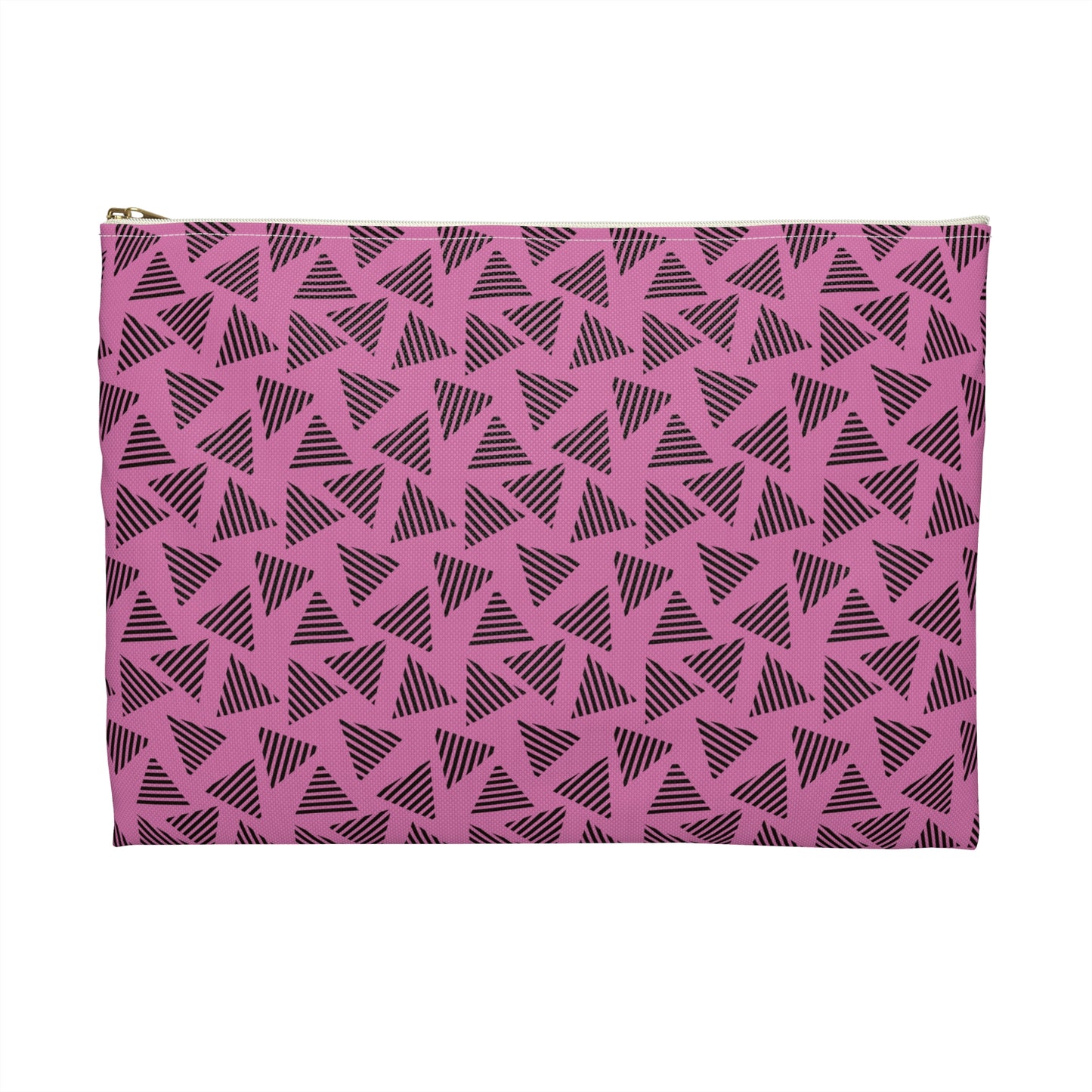 Chic Geometric Accessory Pouch for Travel, Makeup Bag, Organizer, Gift for Her, Modern Print, Daily Essentials