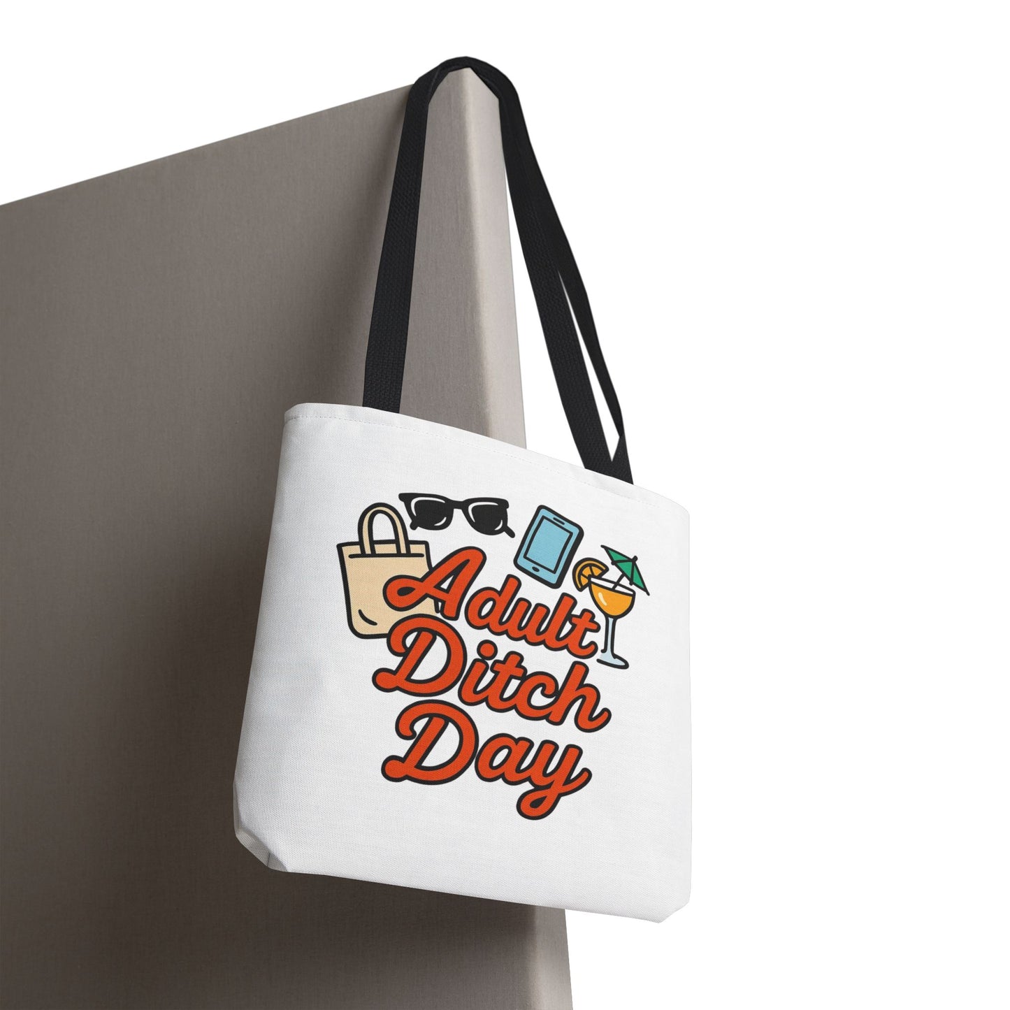 Fun Adult Ditch Day Tote Bag | Summer Vibes, Beach Bag, Gift for Friends, Casual Outing