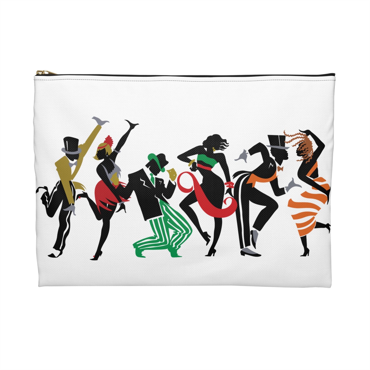 Dancing Chic Accessory Pouch | Retro Style Makeup Bag, Fun Gift, Unique Storage, Party & Night Out Essential