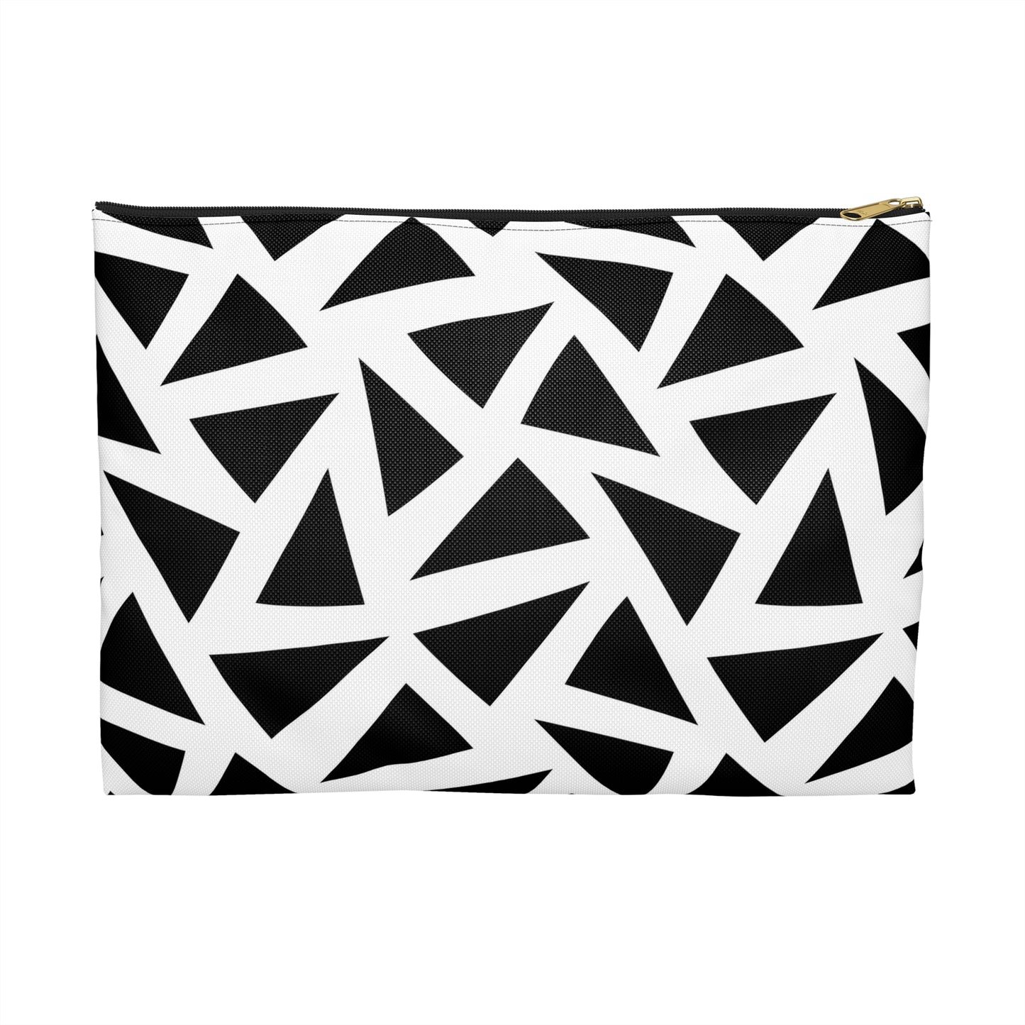 Chic Geometric Accessory Pouch | Stylish Makeup Bag, Travel Organizer, Pencil Case, Gift for Her, Modern Design