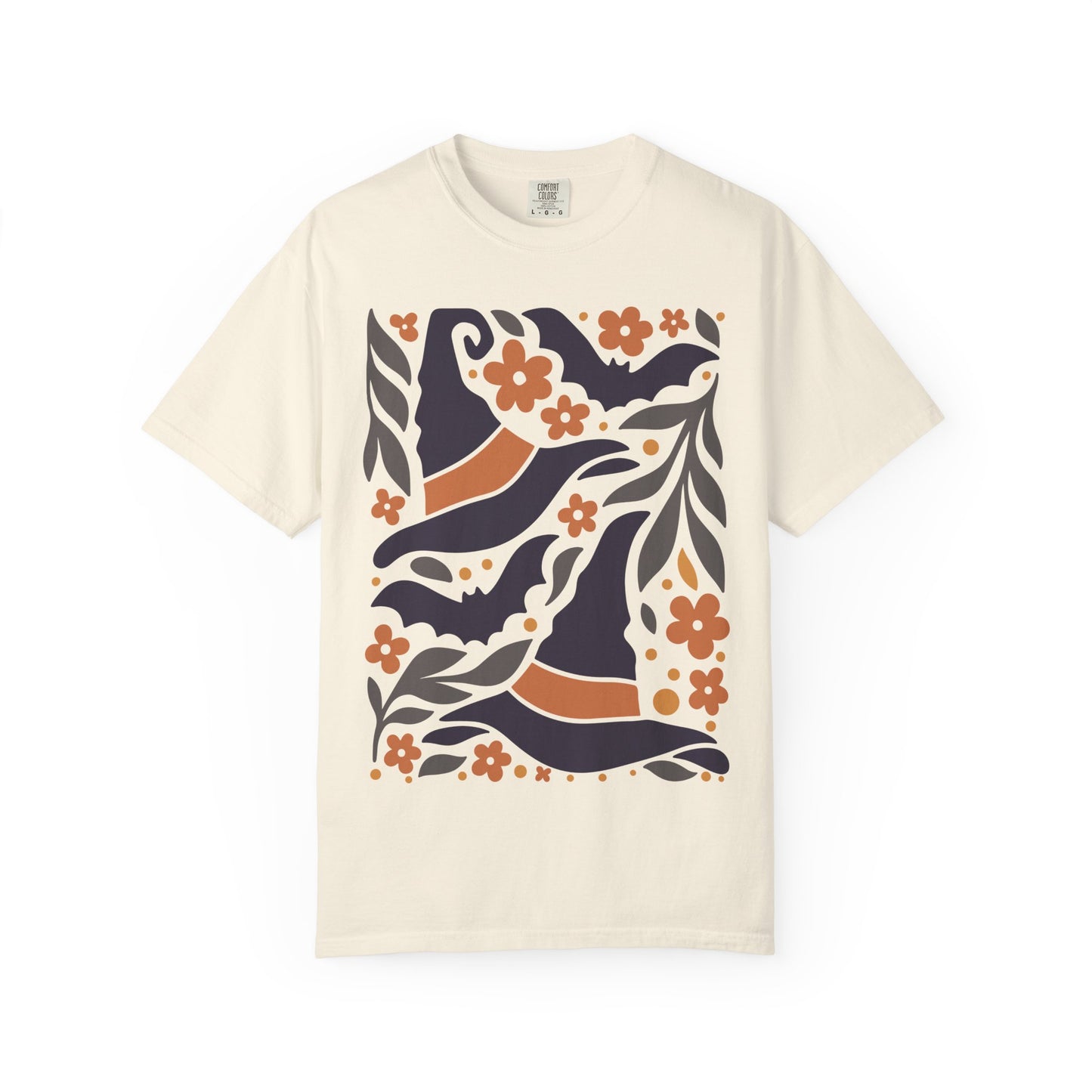 Floral Unisex T-Shirt, Soft Cotton Tee, Handcrafted Graphic Tee, Casual Everyday Wear, Perfect Gift for Garden Lovers